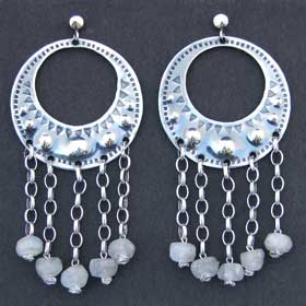 Stampwork Earrings
